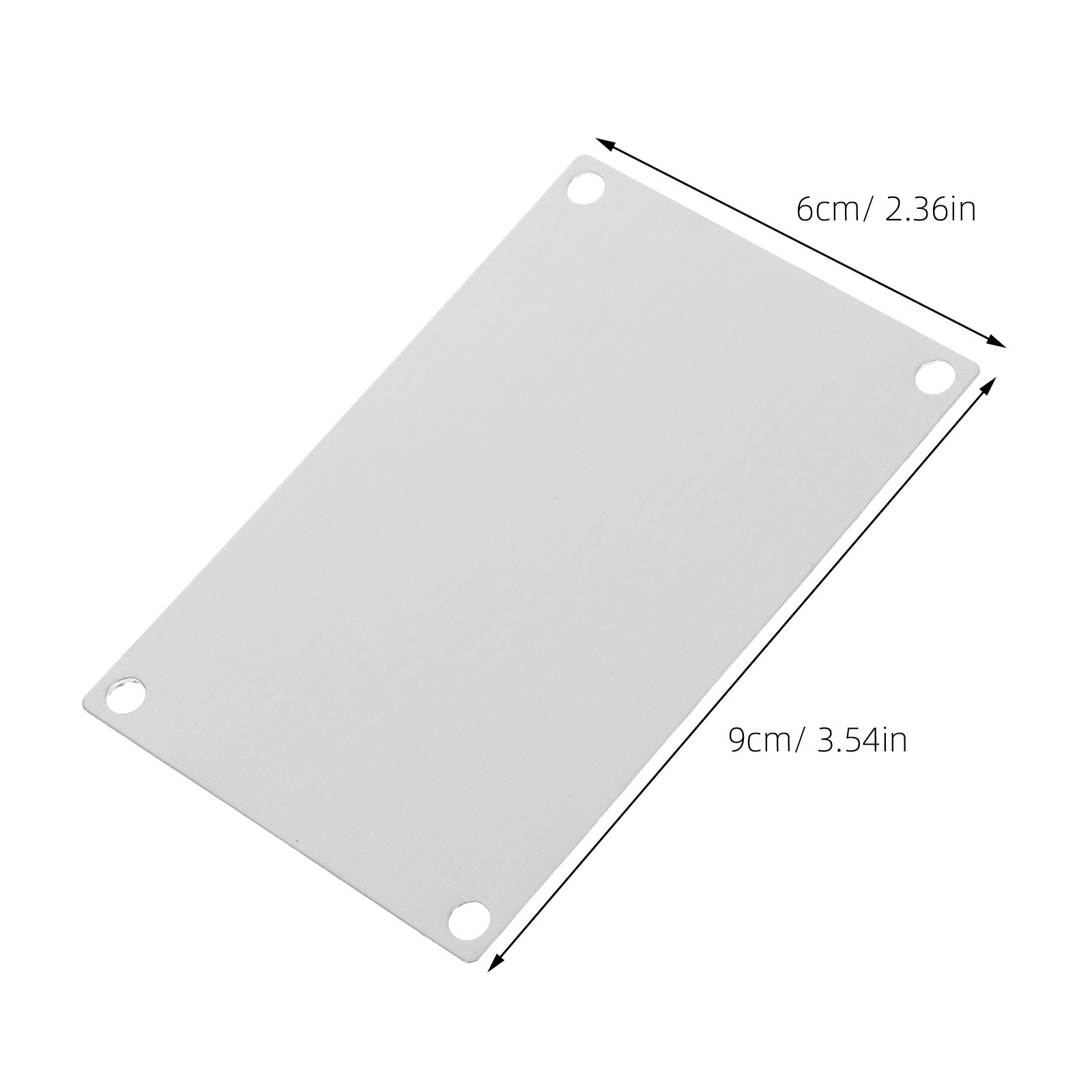 5Pcs Stainless Steel Blank Out - огляд і ціна Yard Sign Blank