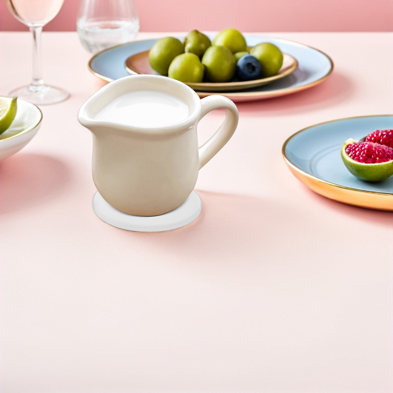 12Pcs White Round Ceramic Coas - огляд і ціна Coaster Sublimation Blank