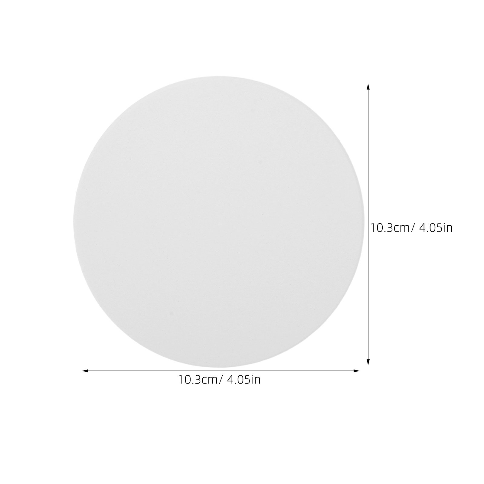 12Pcs White Round Ceramic Coas - огляд і ціна Coaster Sublimation Blank