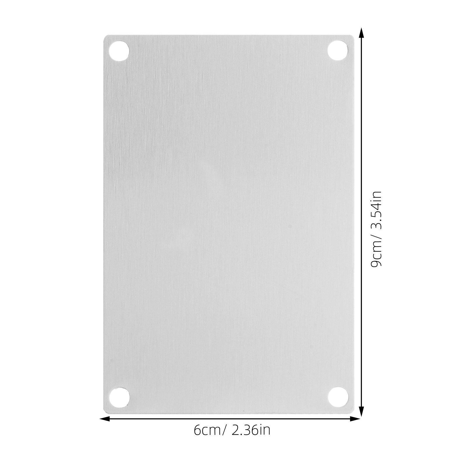 5Pcs Stainless Steel Blank Sig - огляд і ціна Yard Sign Blank